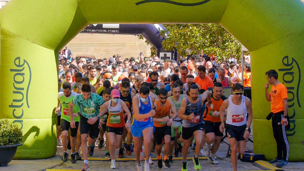 Salida de los corredores